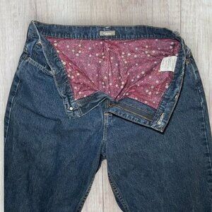 CABELA'S Flannel Lined Heavy Weight Denim Jeans Pants Women's 12 LONG
